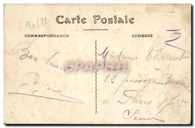 Cherbourg — Vue générale — Chibuis R.H.P. n°43 — Verso