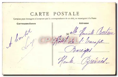 Courseulles-sur-Mer (Calvados) — Zamek, fasada zachodnia — S. Fay, Paryż, nr 18 — Rewers