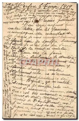 Ste. Trinité, Péra, Constantinopel — Uitgever Max Frumentmann, Constantinopel. 1699. — Achterkant