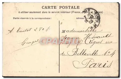 Tunis — Noria arabska — Wydawca: Compagnie d'Italie, nr 401 — Rewers