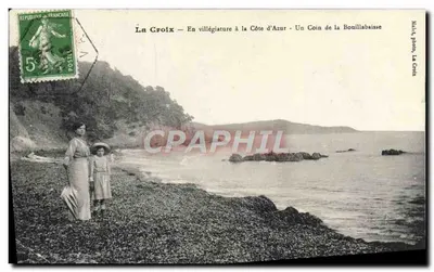 A Cruz — Em viagem de lazer na Costa Azul — Um canto da Bouillabaisse — Maïch, foto, A Cruz