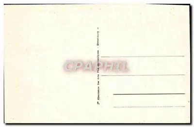 CAYEUX-sur-MER — Morze w dniu burzowym — seria 5004, wydawca Alinéa — Rewers