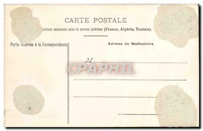Chantilly — Topo da Escada de Honra, vista tirada da Capela — NANCY 15 — Verso