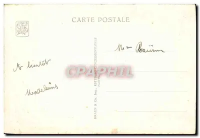 Seção Tunisiana — Vista da Praça Pública — O Café Maure — Exposição Colonial Internacional, Paris 1931 — Verso