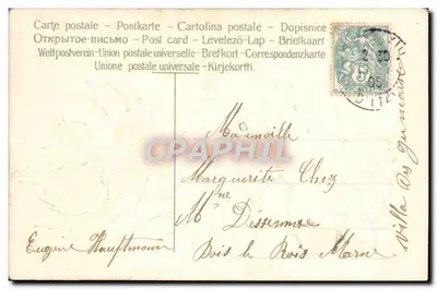 Rosas vermelhas — Carta de boas-vindas — Editor Klein — Verso