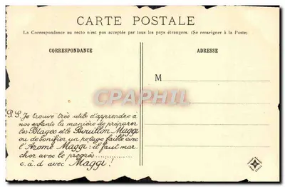 Velho Paris — Hôtellerie du Compas d'O — Rue Montorgueil — Edição Maggi's — Verso
