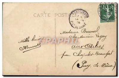 Casal amoroso — cena de romance — editor desconhecido, n° 4132 — Verso