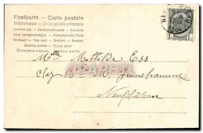Uścisk dłoni w parku — wydanie Augustin F. — n° 760 — Rewers