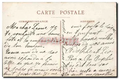 Casal — Boa Festa — Le Normand Phot. — Verso