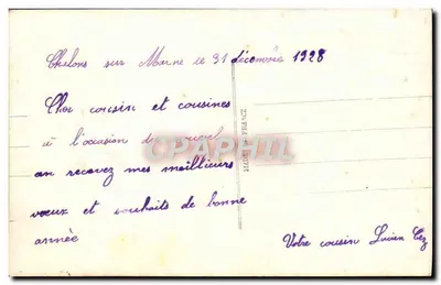 Paisagem invernal com flores — S.O.L. 3140 — Verso