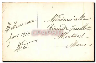 Młoda kobieta w różowej sukni – ogród – Référédou-France, nr 250 — Rewers