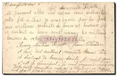 Jovem mulher segurando rosas — Boa Festa — REX 751 — Verso