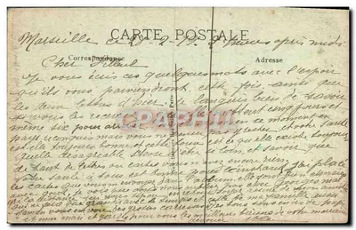 Violetas e paisagem — La Bendée 568 — Verso