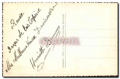Młoda kobieta w białej sukni — trzymająca bukiet — wydawca Léo, Paris, n° 5600 — Rewers