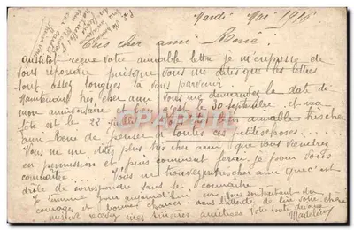 Muguet Porte Bonheur — Gloria, editor Dals, n° 315 — Reverso