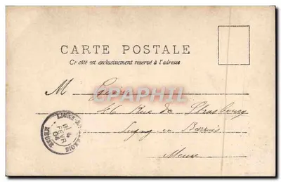 Colombine e o homem pobre — cena teatral — D.P. (Désiré P. ?) — série IV — Verso