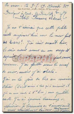Amour éternel — couple tendre avec bouquet — éditeur ISO-PLATINE, N° 131 — Verso