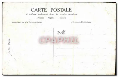Charrette Fleurie — Wiem, że każda kwiat jest radosnym emblematem — J. C. Paris — Rewers