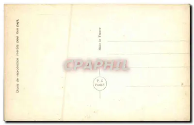 Para zakochana — karta pocztowa z zachętą do miłosnej odpowiedzi — P-C PARIS n°3955/3 — Rewers