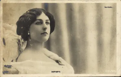 Retrato de mulher — Variétés — Nunez Frères, Editor Paris