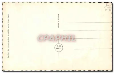 Je veux t'aimer — Poème amoureux sous magnolia — P-C Paris n°3745 — Verso