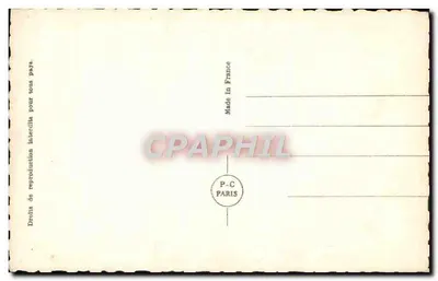 Casal apaixonado — cena romântica em forma de coração — P-C Paris — Verso