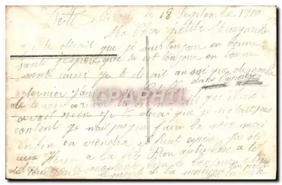 Homem em traje de festa — diante de um grande ferro de cavalo decorado com rosas — editor Gloria, n° 349 — Verso