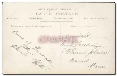 Menina em vestido florido — Sazerac Fot. Paris — n°1024 — Verso