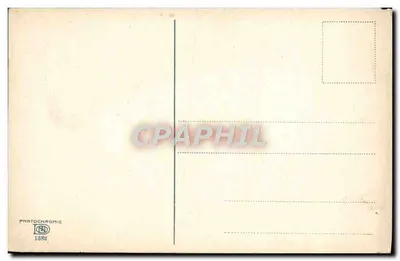 Widok na jezioro — chmurne niebo — Photocromie 1382 — Rewers