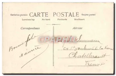 Zbiorzone dla Ciebie — V.O. — Karta pocztowa n°609 — Rewers