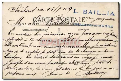 Courage, vlakbij de wolk — Het is de onbekende bloem van liefde — anoniem uitgever, n° 1601 — Achterkant