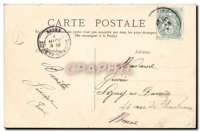 Idylle Mondaine — Temat: para na kolacji — wydawca Idylle Mondaine, nr 6 — Rewers