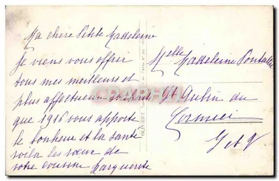 Świętej Wieczności — Dekor kwiatowy z krajobrazem — Olnieby, nr 128 — Rewers