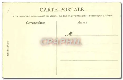 Rue des Cordeliers — Ruínas da Igreja — E. PIRAIN — Verso