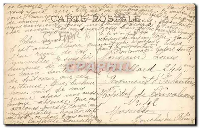 La BÉNEDICTINE, w Fécampie — Muzeum - Sala Renesansowa — wydawca nieznany, nr serii 10 — Rewers