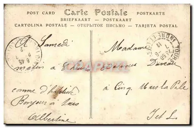 Monte Santo-Michel — As Michelettes — ND Phot. — Verso