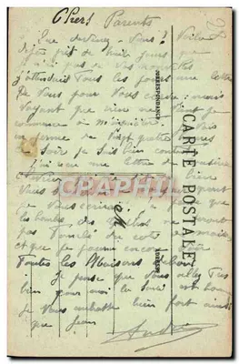 Nogent-le-Rotrou (E.-et-L.) — Les bords de l'Huisne — Éditeur Jules Renoult, n°392 — Verso