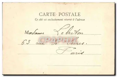 Charost (Cher) — Fortyfikacje zamku — A. Giraudon, fot. — Rewers