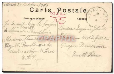 Nogent-le-Roi (E-et-L.) — Il Castello — Cliché A. Berhault — Verso