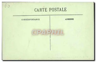 Beauvais — Vista panoramica con la caserma — LL. — Verso