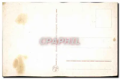 Duisburg-Ruhrort — fabryka Phönix (Nockhofen) — Kunst-Postkarte Paul Gerngroß, nr 615 — Rewers