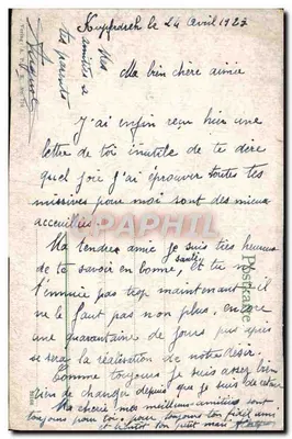 Essen. Pomniki nagrobne F. A. Krupp i A. Krupp — wydawca anonimowy, numer seryjny nieczytelny — Rewers