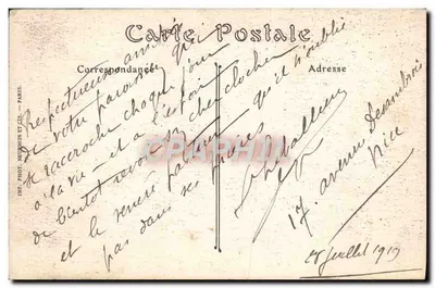 NICE (Alpes-Maritimes) — Katedra Najświętszej Maryi Panny, nawy. ND. Fot. — Rewers