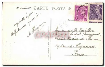 Négent-le-Retrou - Igreja de São Hilaire e margens do rio Huisne — Verso