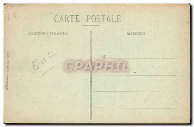 Aqueduto de Maintenon (século XVII) e Estrada de Gallardon — editor Poucail, Drave — Verso