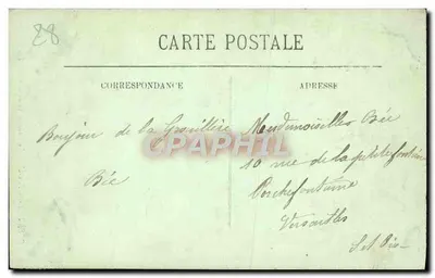 Rotrou — Het kasteel gezien vanaf de rue St-Laurant — LL — Achterkant