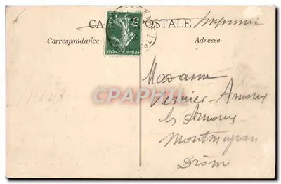 Montpellier - Zamek i Nowy Ogród — kolekcja A.C. Montpellier — Rewers