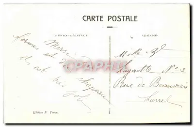 Lourdes - Gruta e Basílica — Edição F. Viran, n°6 — Verso