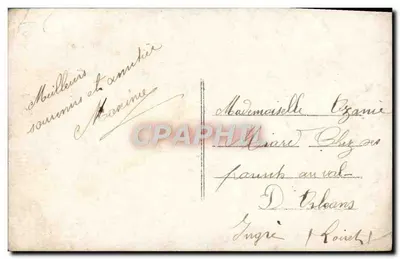Jeune homme parlant au téléphone — scène de fantaisie avec femme en arrière-plan — éditeur REX, n° 483 — Rewers