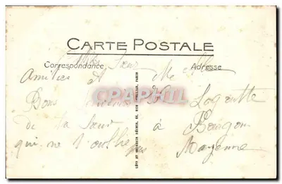 Lourdes — Widok doliny Argelès z funikulera Pic du Jer — LL. — nr 156 — Rewers